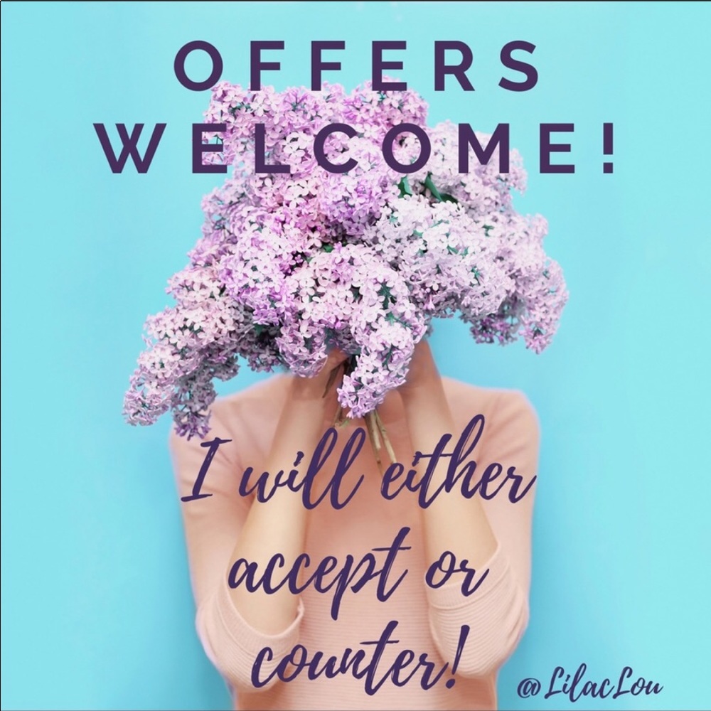 I’m always willing to negotiate!